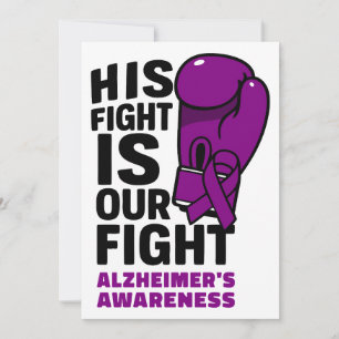 Invitación Su lucha es nuestra lucha - Conciencia del Alzheim