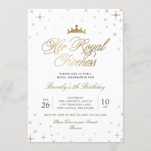 Invitación Su perdón real
