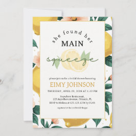 Invitación Su principal apretón