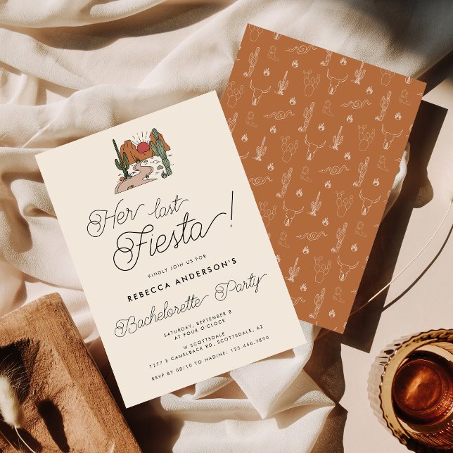 Invitación Su última fiesta de bachillerato en el desierto de (Subido por el creador)