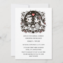 Invitación Su y sus parejas Boda ducha de novia