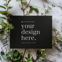 Invitación Subir su diseño 5" x 7"