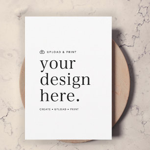 Invitación Subir su diseño 5" x 7"