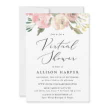 Sublime Baby Shower virtual floral en flor