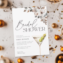 Sucio Martini Cocktail Bridal Shower