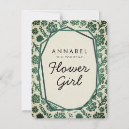 Invitación Suculentas La Voluntad Natural Eres Mi Niña Flor