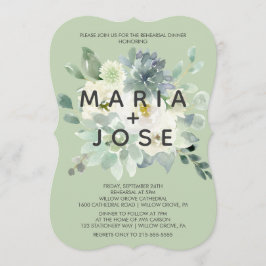 Invitación Suculento ensayo de vegetación