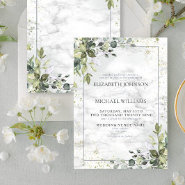 Invitación Suculento Inv Azul Eucalyptus Azul Luminoso