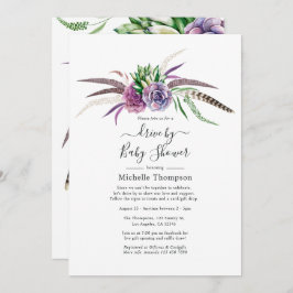 Invitación Sucultores místicos manejados por novias o Baby Sh