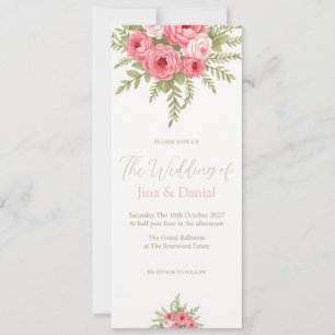 Invitación Sueño de Fucsia