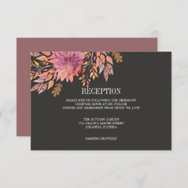 Invitación Sueño de otoño | RECEPCIÓN DEL BODA