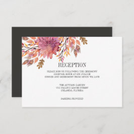 Invitación Sueño de otoño | RECEPCIÓN DEL BODA