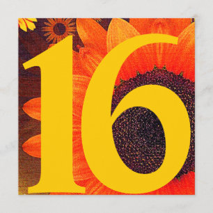 Invitación Sueño en flor Dieciséis Invitación-Personalizar