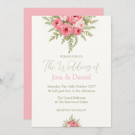 Invitación Sueño Fucsia