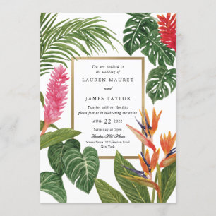 Invitación Sueño tropical