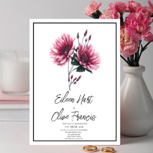Invitación Sueños de margarita: Elegante boda de verano y pri