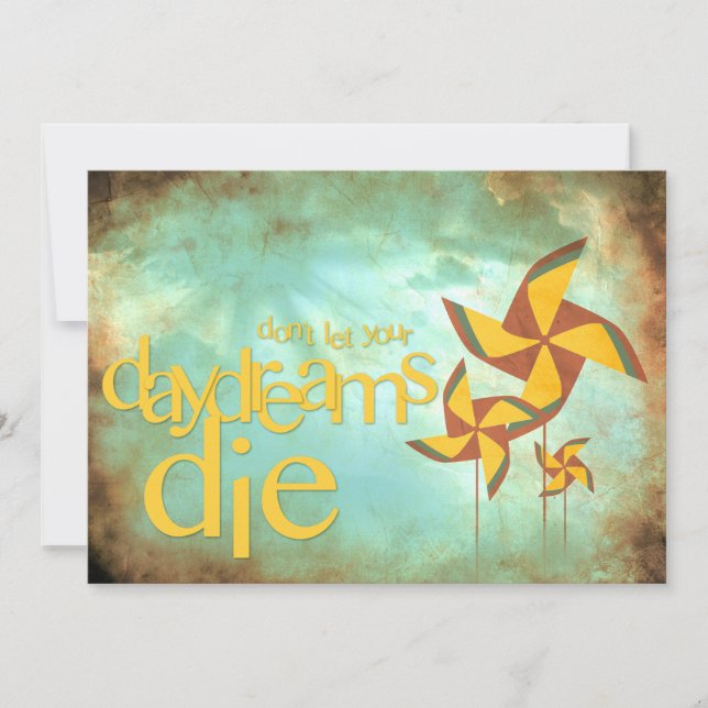 Invitación sueños diurnos (Anverso)