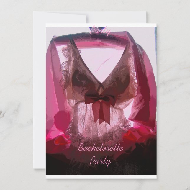 Invitación Sueños dulces (Anverso)