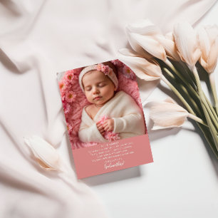 Invitación Sueños en Flor - Una Dulce Propuesta de Madrina