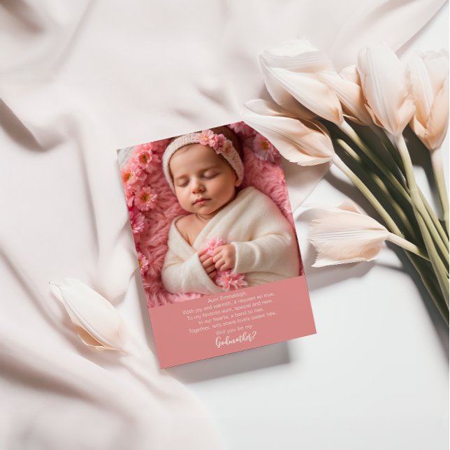 Invitación Sueños en Flor - Una Dulce Propuesta de Madrina (Subido por el creador)