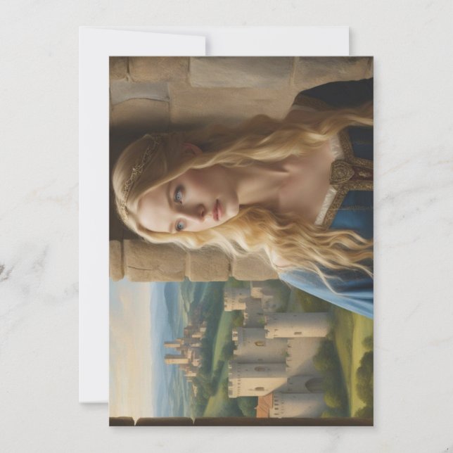 Invitación Sueños Lejanos de Lugares Lejanos (Anverso)