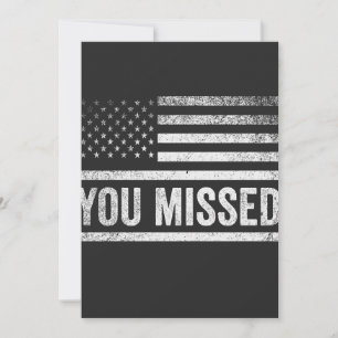 Invitación Suéter feo de Navidad de Trump Vance Election