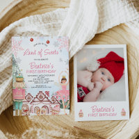 Sugar Plum Fairy Photo Gingerbread House Cumpleaño