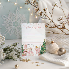 Invitación Sugar Plum Nutcracker Time Capsule Card