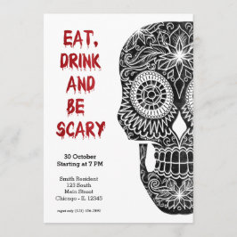 Invitación Sugar Skull