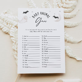 Invitación SUGARBOO Baby Animal Animal Juego de Baby Shower M