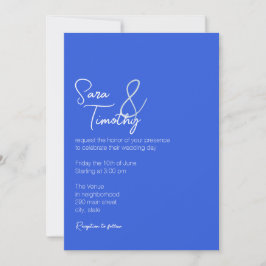 Invitación Suite Boda de Ciudad de México