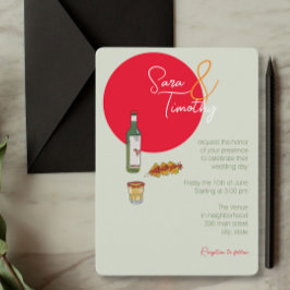 Invitación Suite Boda mezcal