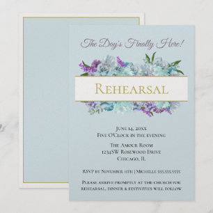 Invitación Suite de Boda Rústica Bouquet Verde Celebración de