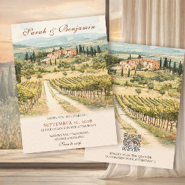 Invitación Suite de Papelería para Boda con Acuarela de Val d