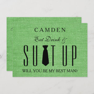 Invitación Suitup Serás mi Mejor