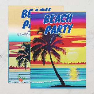 INVITACIÓN SUMMER BEACH PARTY