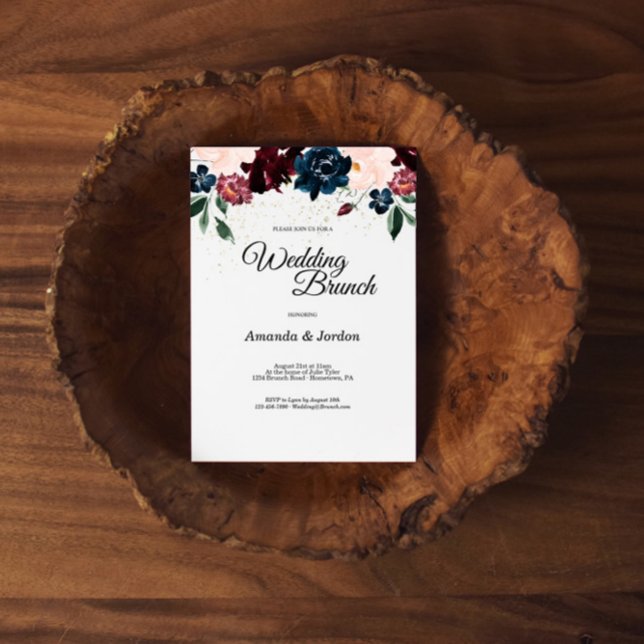 Invitación Summer Celebration Wedding Brunch Invitation (Subido por el creador)