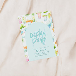 Invitación Summer Cocktail Fiesta Inv