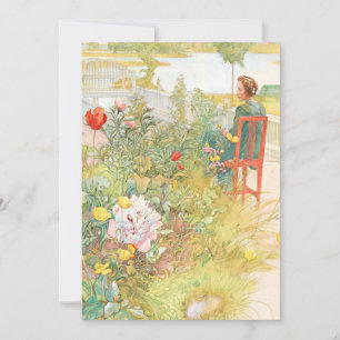 Invitación Summer In Sundborn Por Carl Larsson
