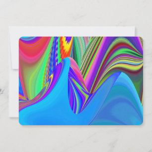 Invitación Summerfeeling, Resumen 3D Rainbowart