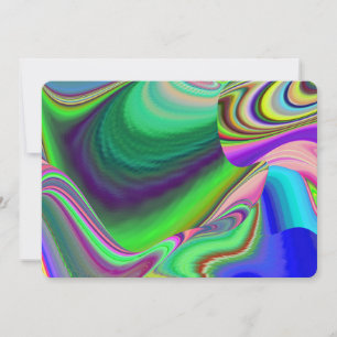 Invitación Summerfeeling, Resumen 3D Rainbowart