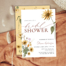 Sunflower Bridal Shower
