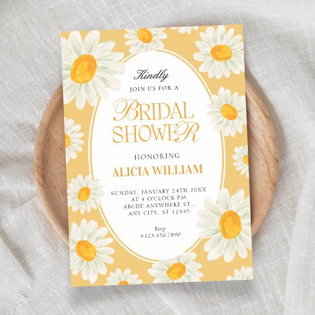 Invitación Sunflower Floral seamless pattern bridal shower (Subido por el creador)