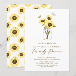Invitación Sunflowers en la Reunión Familiar de Verano de Mas