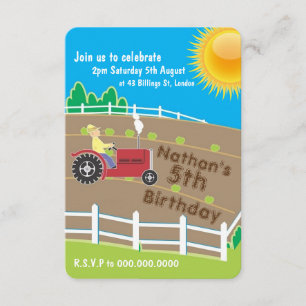 Invitación Sunny Farm