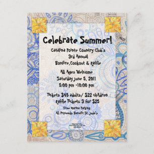 Invitación Sunny Marina Business Luncheon Beneficio -