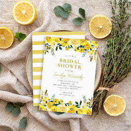 Invitación Sunny Meadow Floral Bridal Shower