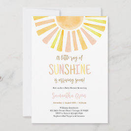 Invitación Sunshine Baby Shower
