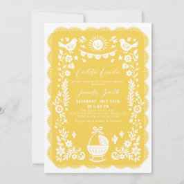 Invitación Sunshine Fiesta Cielito Lindo Baby Shower
