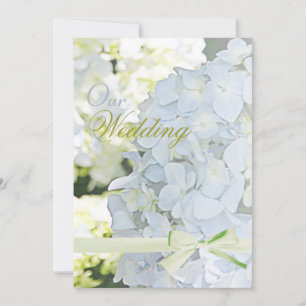Invitación ©Sunshine Garden Hydrangeas Boda